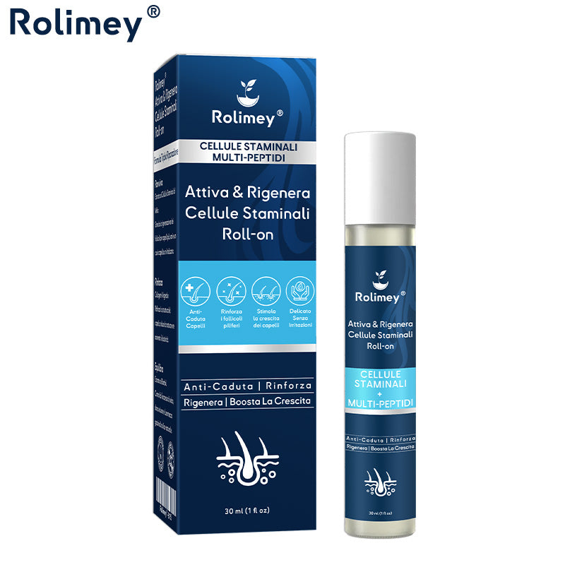 ✅Sviluppato da tricologi: Rolimey® Attiva & Rigenera Cellule Staminali Roll-on – Ferma immediatamente la caduta dei capelli e promuove una vera ricrescita (🔥Fino all'80% di sconto)