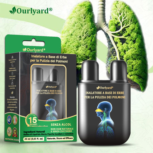 ✅Negozio Ufficiale: Ourlyard™ Inalatore a Base di Erbe per la Pulizia dei Polmoni