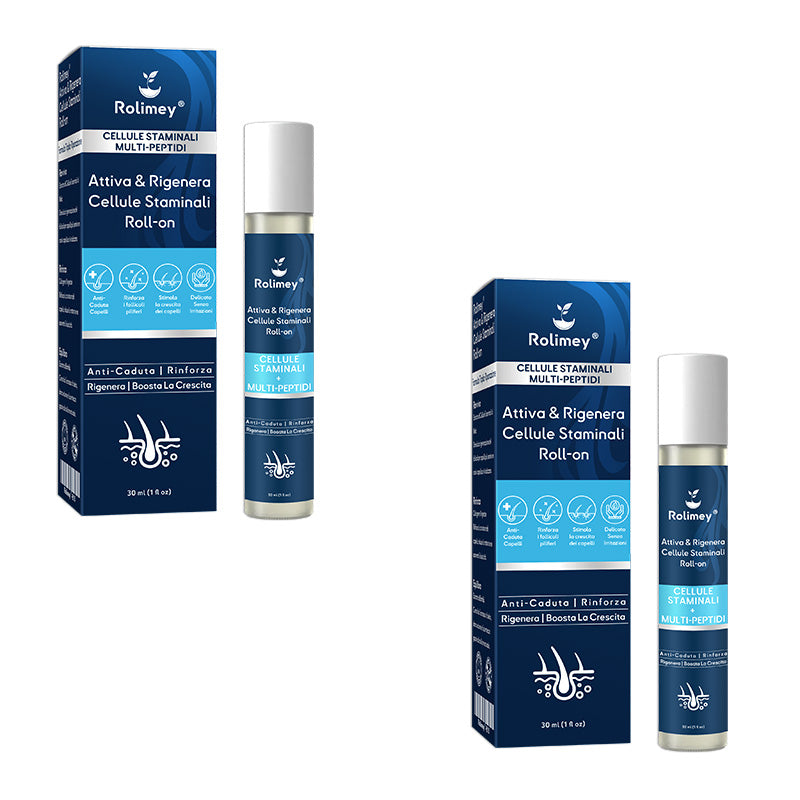 ✅Sviluppato da tricologi: Rolimey® Attiva & Rigenera Cellule Staminali Roll-on – Ferma immediatamente la caduta dei capelli e promuove una vera ricrescita (🔥Fino all'80% di sconto)