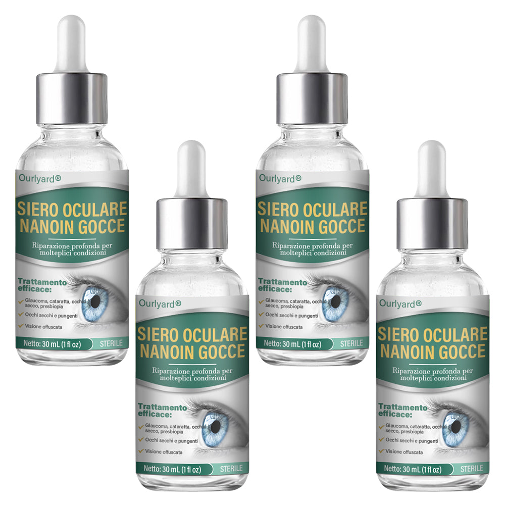 ✅ Ourlyard® Nano Siero per Gocce Oculari 👩⚕️Adatto per presbiopia, sindrome dell’occhio secco, glaucoma e cataratta