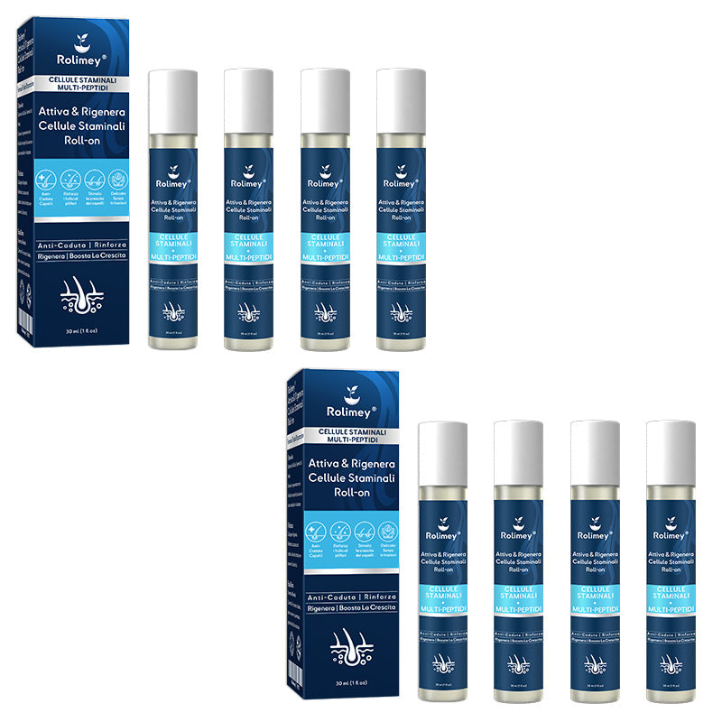 ✅Sviluppato da tricologi: Rolimey® Attiva & Rigenera Cellule Staminali Roll-on – Ferma immediatamente la caduta dei capelli e promuove una vera ricrescita (🔥Fino all'80% di sconto)