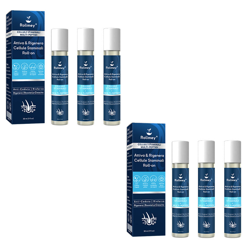✅Sviluppato da tricologi: Rolimey® Attiva & Rigenera Cellule Staminali Roll-on – Ferma immediatamente la caduta dei capelli e promuove una vera ricrescita (🔥Fino all'80% di sconto)