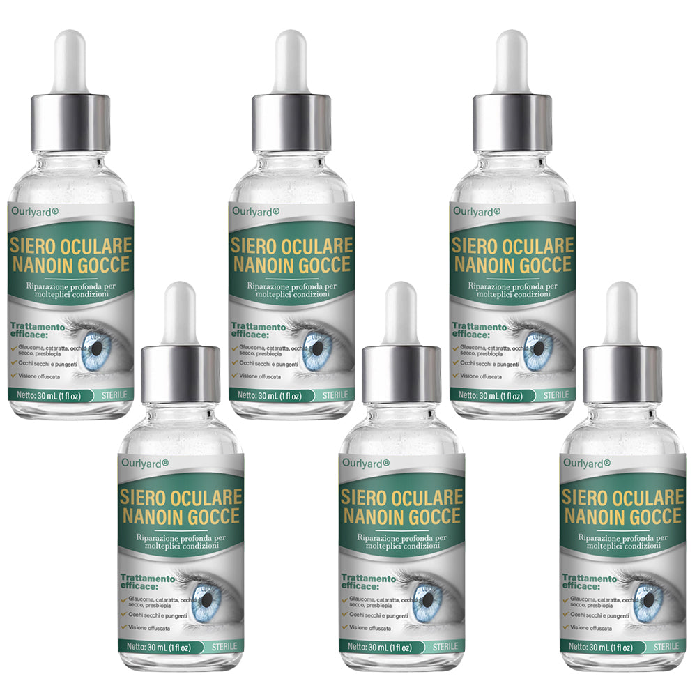✅ Ourlyard® Nano Siero per Gocce Oculari 👩⚕️Adatto per presbiopia, sindrome dell’occhio secco, glaucoma e cataratta