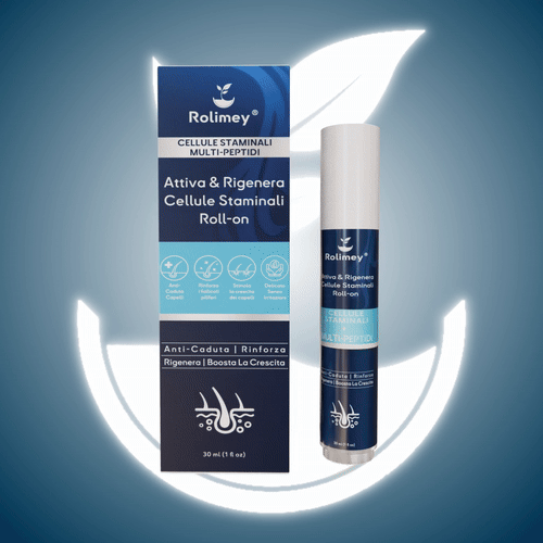 ✅Sviluppato da tricologi: Rolimey® Attiva & Rigenera Cellule Staminali Roll-on – Ferma immediatamente la caduta dei capelli e promuove una vera ricrescita (🔥Fino all'80% di sconto)