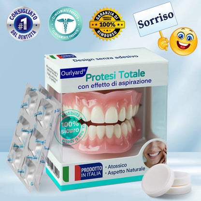 ✅ Prodotto e spedito dall'Italia | Ourlyard® Protesi Completa con Efficacia di Suzione