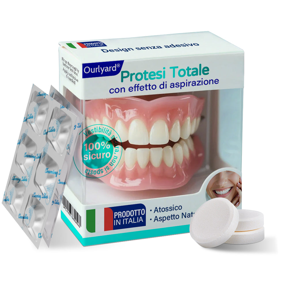 ✅ Prodotto e spedito dall'Italia | Ourlyard® Protesi Completa con Efficacia di Suzione
