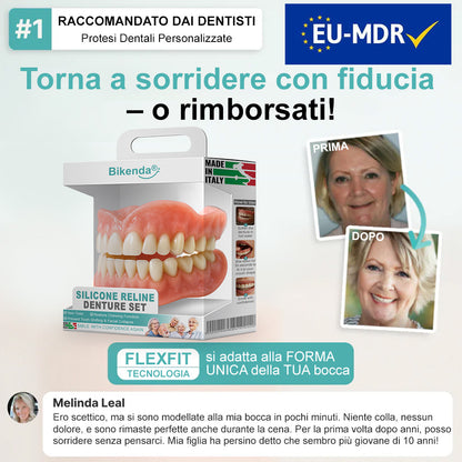 🦷𝗕𝗶𝗸𝗲𝗻𝗱𝗮®  𝗦𝗲𝘁 𝗔𝘃𝗮𝗻𝘇𝗮𝘁𝗼 𝗱𝗶 𝗣𝗿𝗼𝘁𝗲𝘀𝗶 𝗣𝗲𝗿𝘀𝗼𝗻𝗮𝗹𝗶𝘇𝘇𝗮𝘁𝗲 𝗖𝗼𝗺𝗽𝗹𝗲𝘁𝗲 (✅ Protesi con comfort clinicamente comprovato — Fidate da oltre 8.000 utenti italiani per un comfort tutto il giorno.)
