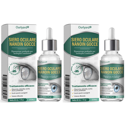 ✅ Ourlyard® Nano Siero per Gocce Oculari 👩‍⚕️Adatto per presbiopia, sindrome dell’occhio secco, glaucoma e cataratta