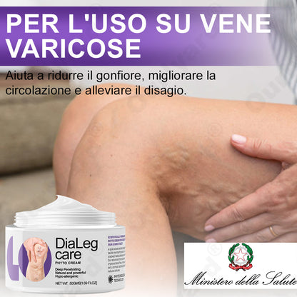 ✅ 𝐀𝐩𝐩𝐫𝐨𝐯𝐚𝐭𝐚 𝐝𝐚𝐥 𝐒𝐒𝐍👨‍⚕️ 𝐎𝐮𝐫𝐥𝐲𝐚𝐫𝐝® 𝐃𝐢𝐚𝐋𝐞𝐠 𝐂𝐚𝐫𝐞 – 𝐂𝐫𝐞𝐦𝐚 𝐅𝐢𝐭𝐨𝐭𝐞𝐫𝐚𝐩𝐢𝐜𝐚 𝐌𝐞𝐝𝐢𝐜𝐚 - Aiuta a trattare vene varicose, gambe gonfie, crampi e dolori persistenti.