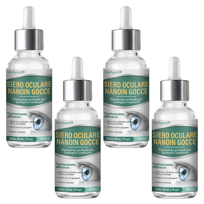 ✅ Ourlyard® Nano Siero per Gocce Oculari 👩‍⚕️Adatto per presbiopia, sindrome dell’occhio secco, glaucoma e cataratta