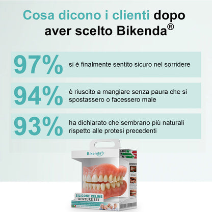 🦷𝗕𝗶𝗸𝗲𝗻𝗱𝗮®  𝗦𝗲𝘁 𝗔𝘃𝗮𝗻𝘇𝗮𝘁𝗼 𝗱𝗶 𝗣𝗿𝗼𝘁𝗲𝘀𝗶 𝗣𝗲𝗿𝘀𝗼𝗻𝗮𝗹𝗶𝘇𝘇𝗮𝘁𝗲 𝗖𝗼𝗺𝗽𝗹𝗲𝘁𝗲 (✅ Protesi con comfort clinicamente comprovato — Fidate da oltre 8.000 utenti italiani per un comfort tutto il giorno.)