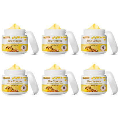 👨‍⚕️flysmus™ Cura Forte al veleno d'ape, Tratta verruche, escrescenze, infezioni e cicatrici, Leviga la pelle irregolare, Certificato dalla Società Italiana di Dermatologia (SIDeMaST) 🌟