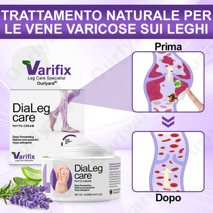 ✅ 𝐀𝐩𝐩𝐫𝐨𝐯𝐚𝐭𝐚 𝐝𝐚𝐥 𝐒𝐒𝐍👨‍⚕️ 𝐎𝐮𝐫𝐥𝐲𝐚𝐫𝐝® 𝐃𝐢𝐚𝐋𝐞𝐠 𝐂𝐚𝐫𝐞 – 𝐂𝐫𝐞𝐦𝐚 𝐅𝐢𝐭𝐨𝐭𝐞𝐫𝐚𝐩𝐢𝐜𝐚 𝐌𝐞𝐝𝐢𝐜𝐚 - Aiuta a trattare vene varicose, gambe gonfie, crampi e dolori persistenti.