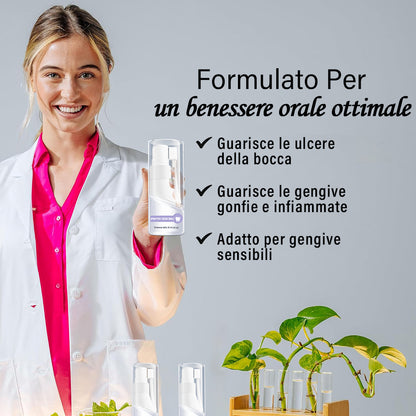 ✅ Prodotto e spedito dall'Italia | Ourlyard® Spray per la Cura Orale con Olio di Chiodi di Garofano (cura completa, trattamento efficace per tutti i problemi orali) 💛💛