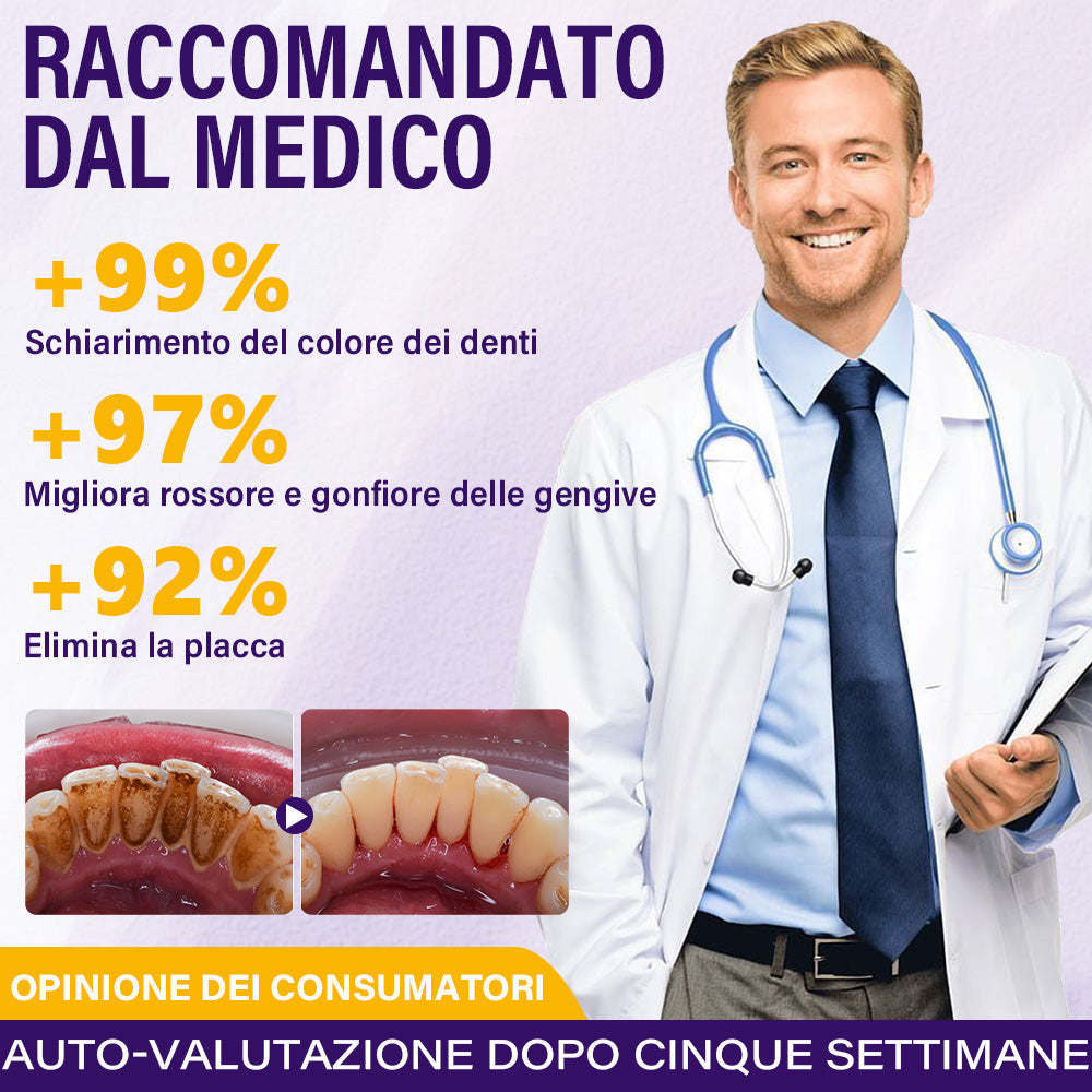 ✅👨🏻‍⚕️Negozio ufficiale | Ourlyard® Polvere minerale per la salute dei denti👨🏻‍⚕️Ottieni la certificazione Ottenuto la certificazione dell'Agenzia Italiana del Farmaco (AIFA)