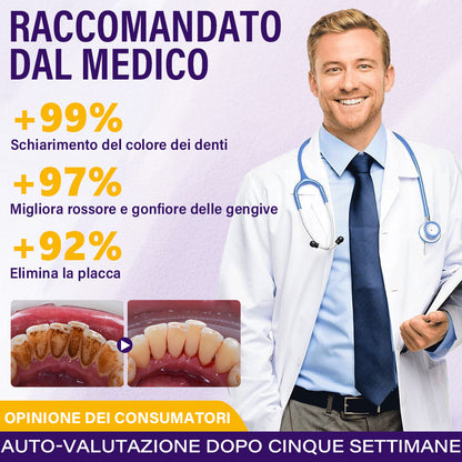 ✅👨🏻‍⚕️Negozio ufficiale | Ourlyard® Polvere minerale per la salute dei denti👨🏻‍⚕️Ottieni la certificazione Ottenuto la certificazione dell'Agenzia Italiana del Farmaco (AIFA)