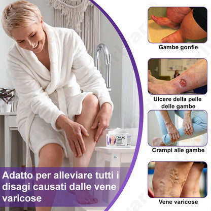 ✅ 𝐀𝐩𝐩𝐫𝐨𝐯𝐚𝐭𝐚 𝐝𝐚𝐥 𝐒𝐒𝐍👨‍⚕️ 𝐎𝐮𝐫𝐥𝐲𝐚𝐫𝐝® 𝐃𝐢𝐚𝐋𝐞𝐠 𝐂𝐚𝐫𝐞 – 𝐂𝐫𝐞𝐦𝐚 𝐅𝐢𝐭𝐨𝐭𝐞𝐫𝐚𝐩𝐢𝐜𝐚 𝐌𝐞𝐝𝐢𝐜𝐚 - Aiuta a trattare vene varicose, gambe gonfie, crampi e dolori persistenti.