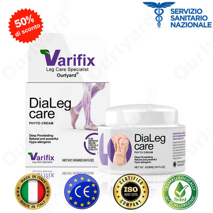 ✅ 𝐀𝐩𝐩𝐫𝐨𝐯𝐚𝐭𝐚 𝐝𝐚𝐥 𝐒𝐒𝐍👨‍⚕️ 𝐎𝐮𝐫𝐥𝐲𝐚𝐫𝐝® 𝐃𝐢𝐚𝐋𝐞𝐠 𝐂𝐚𝐫𝐞 – 𝐂𝐫𝐞𝐦𝐚 𝐅𝐢𝐭𝐨𝐭𝐞𝐫𝐚𝐩𝐢𝐜𝐚 𝐌𝐞𝐝𝐢𝐜𝐚 - Aiuta a trattare vene varicose, gambe gonfie, crampi e dolori persistenti.